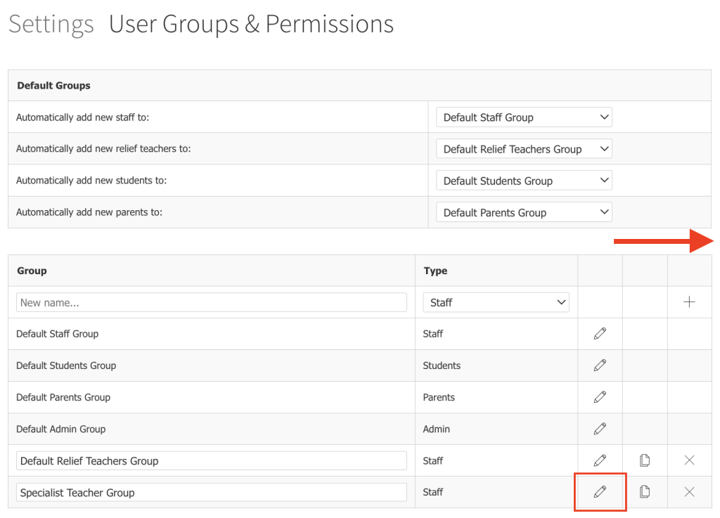user groups & permissions user groups & permissions