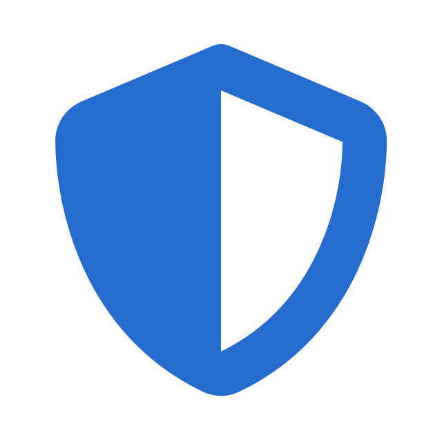 shield halved solid